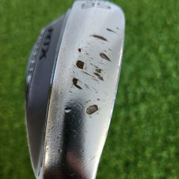 Cleveland RTX ZipCore Black Lob Wedge 58 Mid 10 Right Steel Shaft R-Flex 33.5 in - Picture 2 of 16